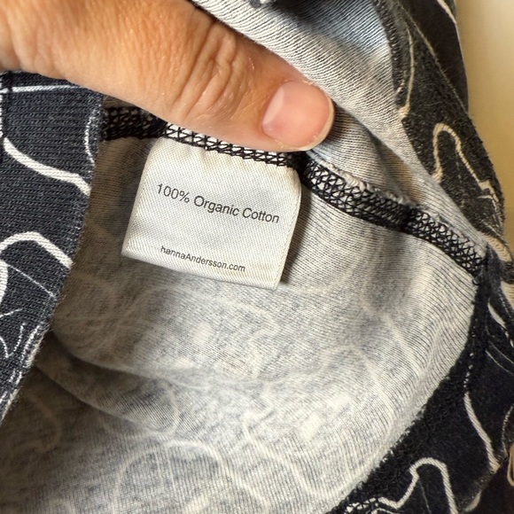 Hanna Andersson Star Wars Darth Vader Pajama Set Long Johns Small - Picture 8 of 8